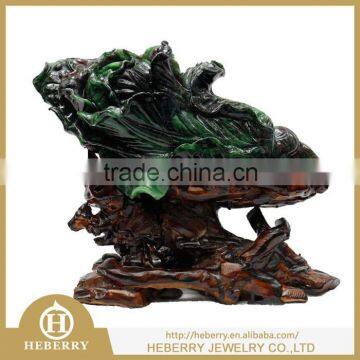 precious ruby zoisite cabbage sculpture good for home decoration or cellection