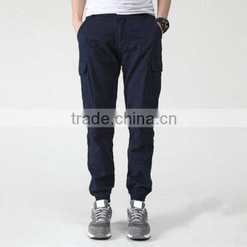 wholesale custom design navy chino men emoji jogger pants