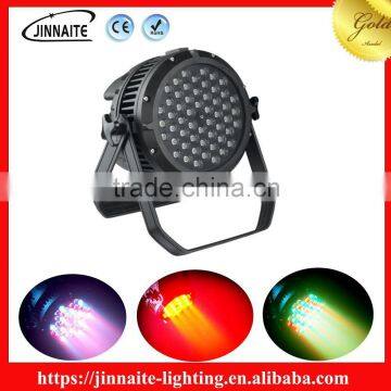 Manufacturer RGBW 54*3W Waterproof Par Light with CE & RoHs