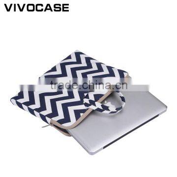 Lightweight High Quality Canvas Fancy Business Laptop Bag photo-3