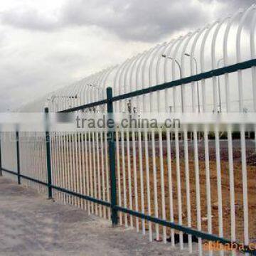 wrought iron fence / new fence designs / galvanized tube fence