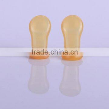 S size Thumb shaped latex pacifier nipple