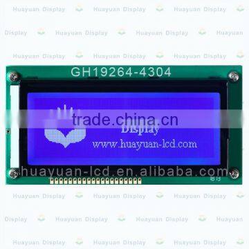 4.3 inch lcd touch screen module 19264 ,lcd touch screen module 19264 with KS0107 Contraller