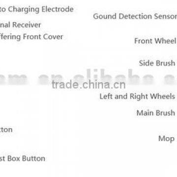 Carpet Cleaning Remote Control Auto ReCharge Time Scheduling Mopping Wet and Dry Cyclonic UV Sterilization Robot Vacuum Cleaner photo-4
