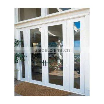 PVC casement door