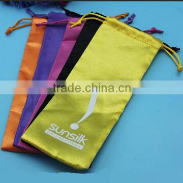 Wholesale Satin Hair Straightener Pouch Bags Personalized