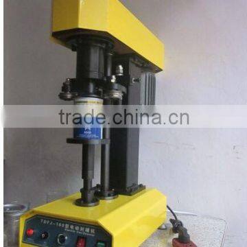 Semi-automatic tin cans sealing machine capping machine