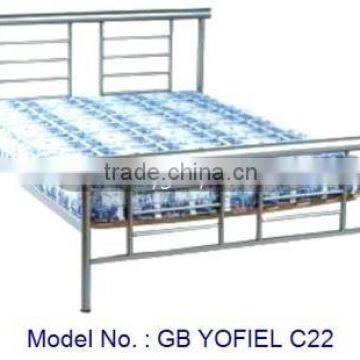 Metal Bed For Modern Home Bedroom Furniture Available In Size Single And Double With Stylish High Class Look