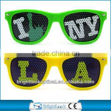 2014 New Style Pinhole Sticker With Logo Lens printing Sticker Promotion Sticker Pinhole Sunglasses (BSP2836)