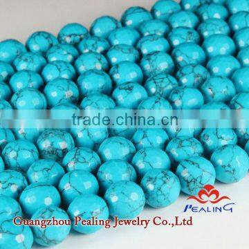 Blue Turquoise Beads Gemstone for Accessories