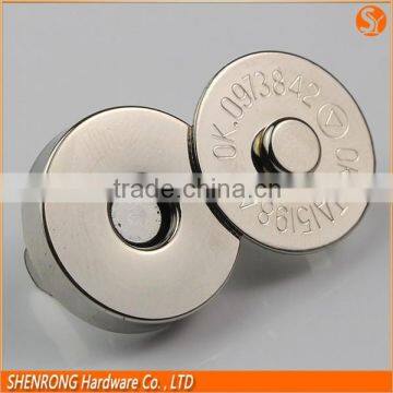 New Product Low Price Guarantee Magnetic Button For Zipper Of Luggages