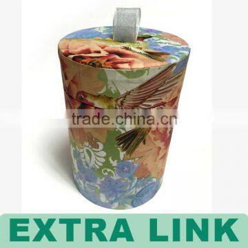 Custom Cardboard Printed T-shirt Packaging Tube photo-4