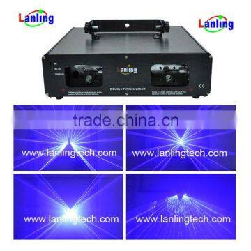 Double blue 450nm DPSS party disco party laser stage lighting