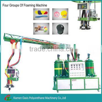 Hot sale making multicolor toy polyurethane pu spray foam machine