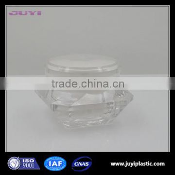 diamond face cream jar acrylic cosmetic jar