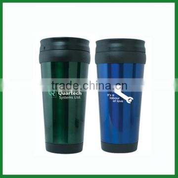 easy holding 450ml Hot selling promotional FDA LFGB passed 16oz Stainless Steel Tumbler