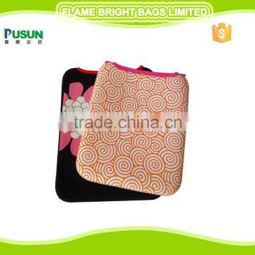 Fancy cute print neoprene tablet bag for ipad