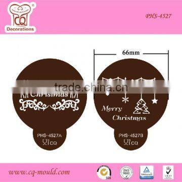 Halloween Cake Decoration Spray Cupcake Size Stencil