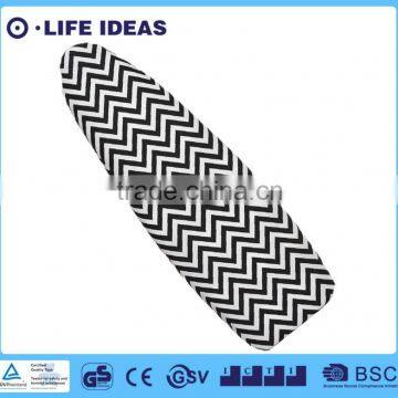 black wavy print laundry cotton family ironing board cover fireproof