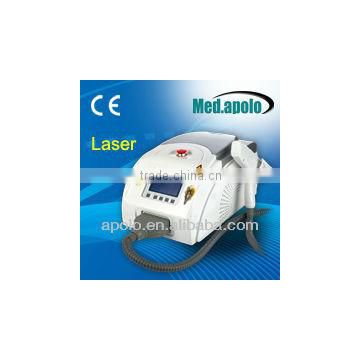 Chinese Apolo ISO CE Approved Beauty Laser Removal Tattoo Machine Machine Portable Tattoos Removal Q-Switched Laser Machine Tattoo Removal System