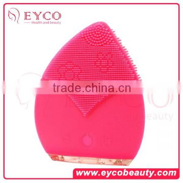 2016 New Coming Fashionable Waterpoof Silicone Facial Skin Cleansing Massager Brush System On Wholesale