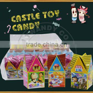 interesting sweet castle toy candy