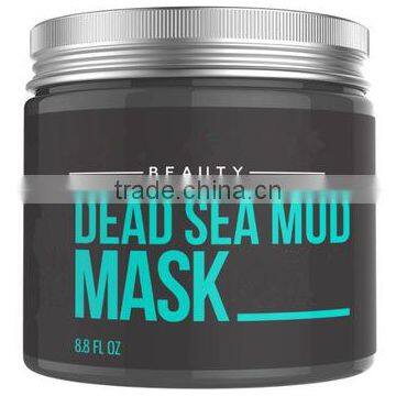 Beauty dead sea mud mask for facial cleanser