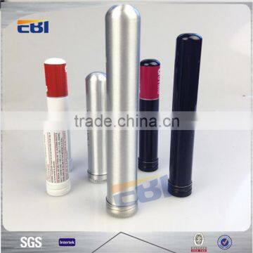 Aluminum cigar tubes wholesale,Food,cosmetic Usage and Aluminum Material leather drawing tube
