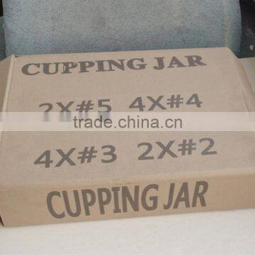 cupping jars combination with foam package