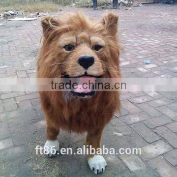 realistic fur lion themed gifts small life sized plastic animals