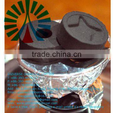 2016 China most popular wood charcoal tablet for water pipe