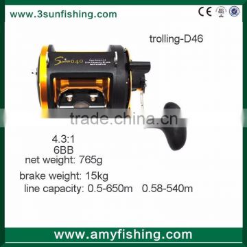 high quality trolling fishing gear fishing reel