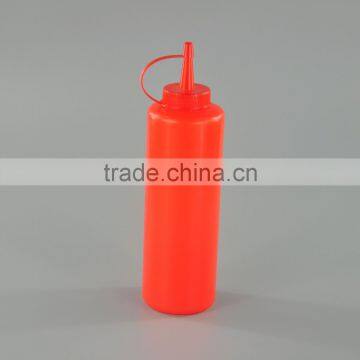 14oz plastic sauce squeeze bottle ketchup/tomato sauce plastic bottle