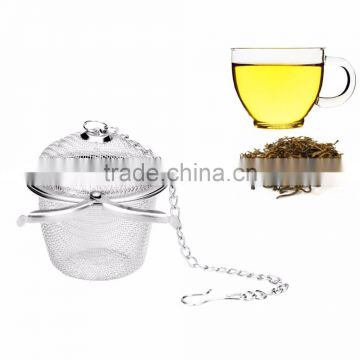 Amazon FDA good metal tea infuser metal tea bag infuser stainless steel tea strainers wholesale