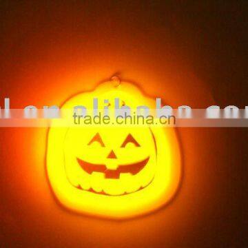 Glow pumpkin badge (Chrismas decoration)