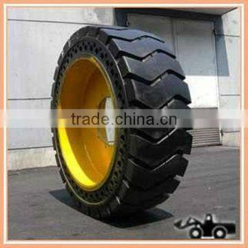 TOP SALES! Solid OTR Tires for Wheel Loaders for VOLVO, CAT, LIEBHERR, Heavy Duty Truck Solid OTR Tires. photo-2