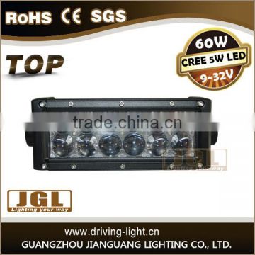 100% optically clear LED light bar 9-32v led light bar 4D lens