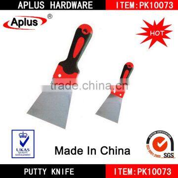 manufacturing hand tools hot sale rubber handle putty knives