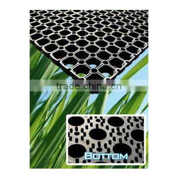 grass protection rubber ring mats/hollow matting 22mm thickness