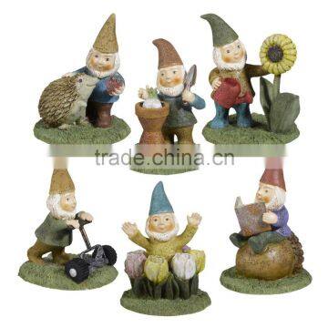 2016 Cute Gnome Sculpture Custom Dollhouse Miniature Garden photo-2
