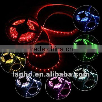 5M 5050 SMD 300 LED Strip Light RGB Non-Waterproof +24Keys IR+ Power