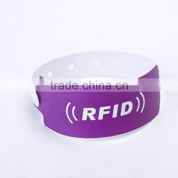 China Supplier One Time Use Paper I-CODE Sli-S RFID Wristbands Nfc Bracelet photo-4
