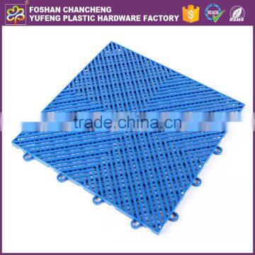 Easy clean DIY interlocking Anti-slip PP tiles For swimming pool