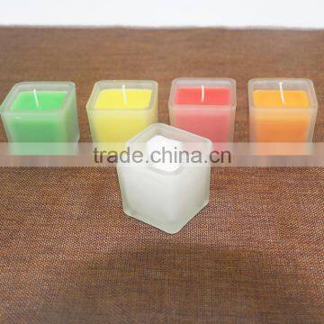 Square Glass Candles,colorful Candles photo-4