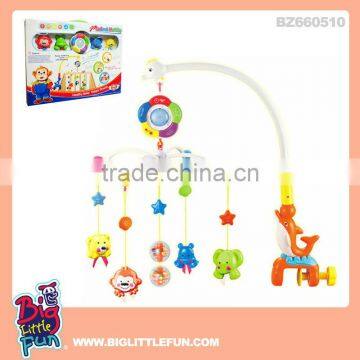 Battery operated musical baby mobiles with light