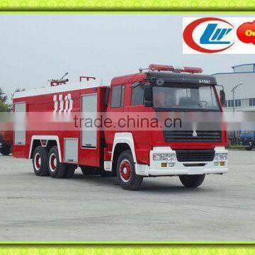 6x4 water foam fire truck,fire fighting truck