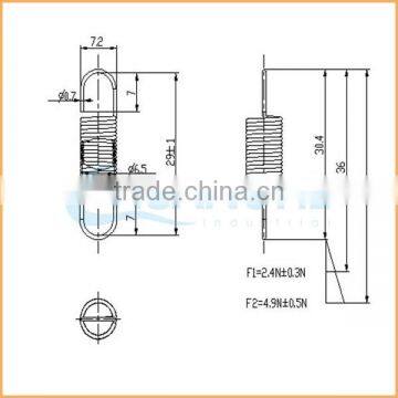 Competitive Price High Quality Excavator Track Recoil High Tension Spring photo-6