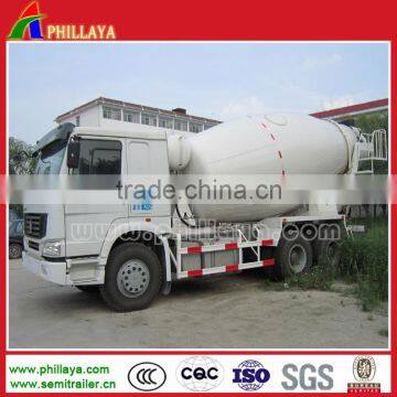 8cbm 10cbm Concrete Mixer Truck Semi Trailer for sale