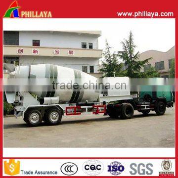 6-12CBM Concrete Mixer Trailer/Volume Optional Concrete Transport Trailer Truck photo-4