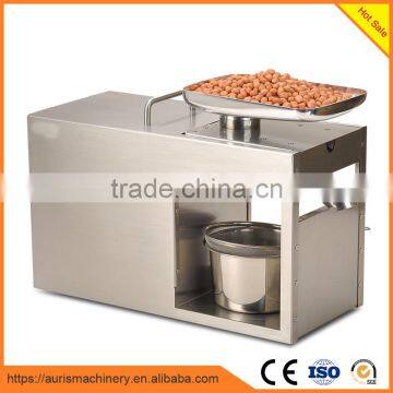 Stainless steel mini oil press machine/ home use oil extraction machine/small oil press machine